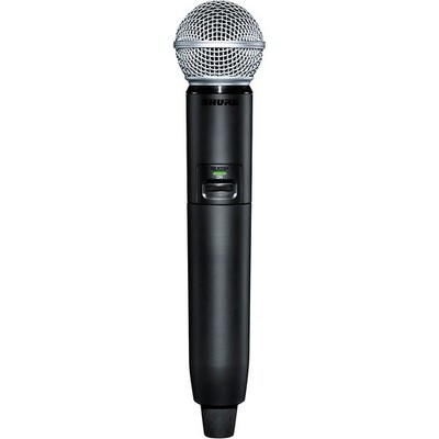 Shure GLXD2SM58 Vocal Mic With Dual Band Handheld Transmitter