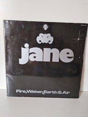 Jane Fire, Water, Earth Air Vinyl LP Album Krautrock