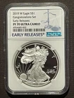 2019-W $1 SILVER AMERICAN EAGLE NGC PF70 Early Releases CONGRATULATIONS : 07328
