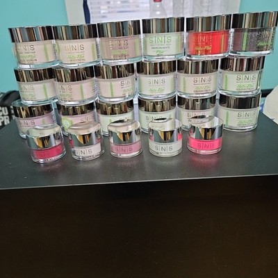 Lot Of SNS Brand Dip Powder Almost All Unopened 2 Or 3 Opened But Barely Used