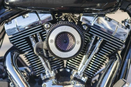 S&S Air Stinger Stealth Air Cleaner Kit - Chrome Motorcycle Street 170-0715A - Изображение 3 из 4