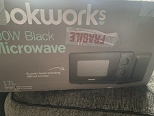 Cookworks 700W Manual Microwave Power Output 17L Microwave Oven
