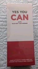 Abrelatas eléctrico automático Yes You Can by Kitchen Mama CO1100-R - rojo, nuevo sellado