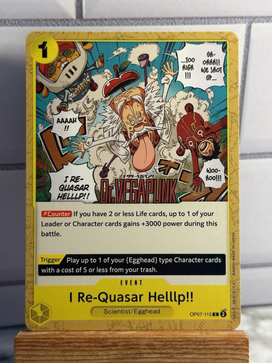 I Re-Quasar Helllp!! - OP07-115 - C - Near Mint | eBay