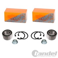 2X Dr!ve+ RADLAGER-SATZ Vorne Passend FÜR Seat Arosa VW Golf Jetta Lupo Polo