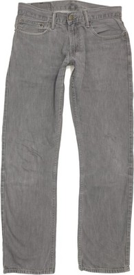 Levi's 514 Herren Jeans Grau Straight Slim W32 L32 (89941)