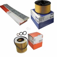 Mahle / Knecht Innenraumfilter LAK 102 Luftfilter LX 759 ÖLfilter OX 166/1D