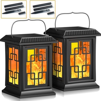 Solar Lantern for Outdoor Large LED Solar Lights with Two Working Modes...