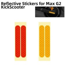 Reflective Caution Strip for Ninebot Max G2 Scooter 8.3 x 1.3 cm PVC Material