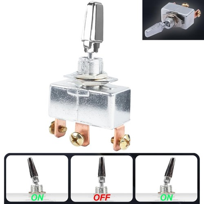 #ad Heavy Duty Toggle Switch 3 Way DC 12V 50A Self Locking ON Off ON 3 Position US $10.82