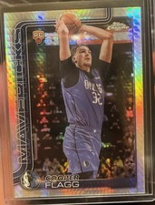 2025 Topps Chrome Cooper Flagg Rookie #251 Dallas Mavericks Basketball
