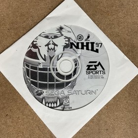 Sega Saturn Lot Console Controller NHL 97 EA Sports - Tested