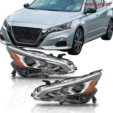 For 2019 2020 2021 2022 Nissan Altima LED Headlight Lamp Driver&Passenger LH RH