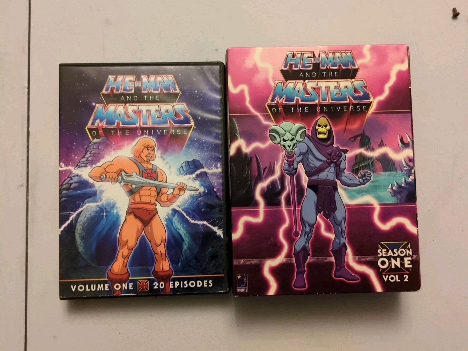 He-Man and the Masters of the Universe Season 1 Complete Box Set Vol 1 & 2 CIB  