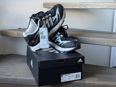 Adidas Temper Run 2.0 Herren Sneaker Turnschuh 43 1/3 Grau Schwarz