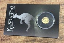 2024 Perth Mint 0.5g Gold Kangaroo $2 Coin 9999 Fine Gold King Charles III