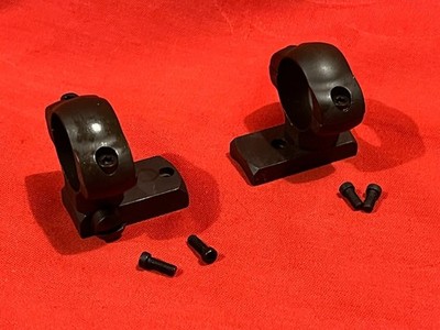 REDFIELD JR-700 scope bases & Medium 1'' ring set for model 700 REMINGTON LA SA +