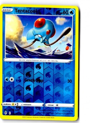 Tentacool 026/203 Evolving Skies Pokemon Reverse Holo Lightly Played