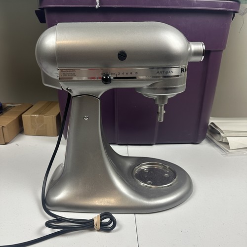 KitchenAid Artisan Stand Mixer KSM150PSCU 5qt Silver 325W Base Only USA 10-Speed