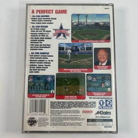 All-Star Baseball '97 Featuring Frank Thomas Sega Saturn Game COMPLETE