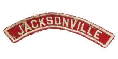 Jacksonville RWS Red & White Community Strip CSP WHT Bdr (ZC714)