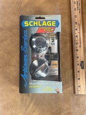 Schlage B60N Light Commercial Deadbolt Satin Nickel Finish NEW