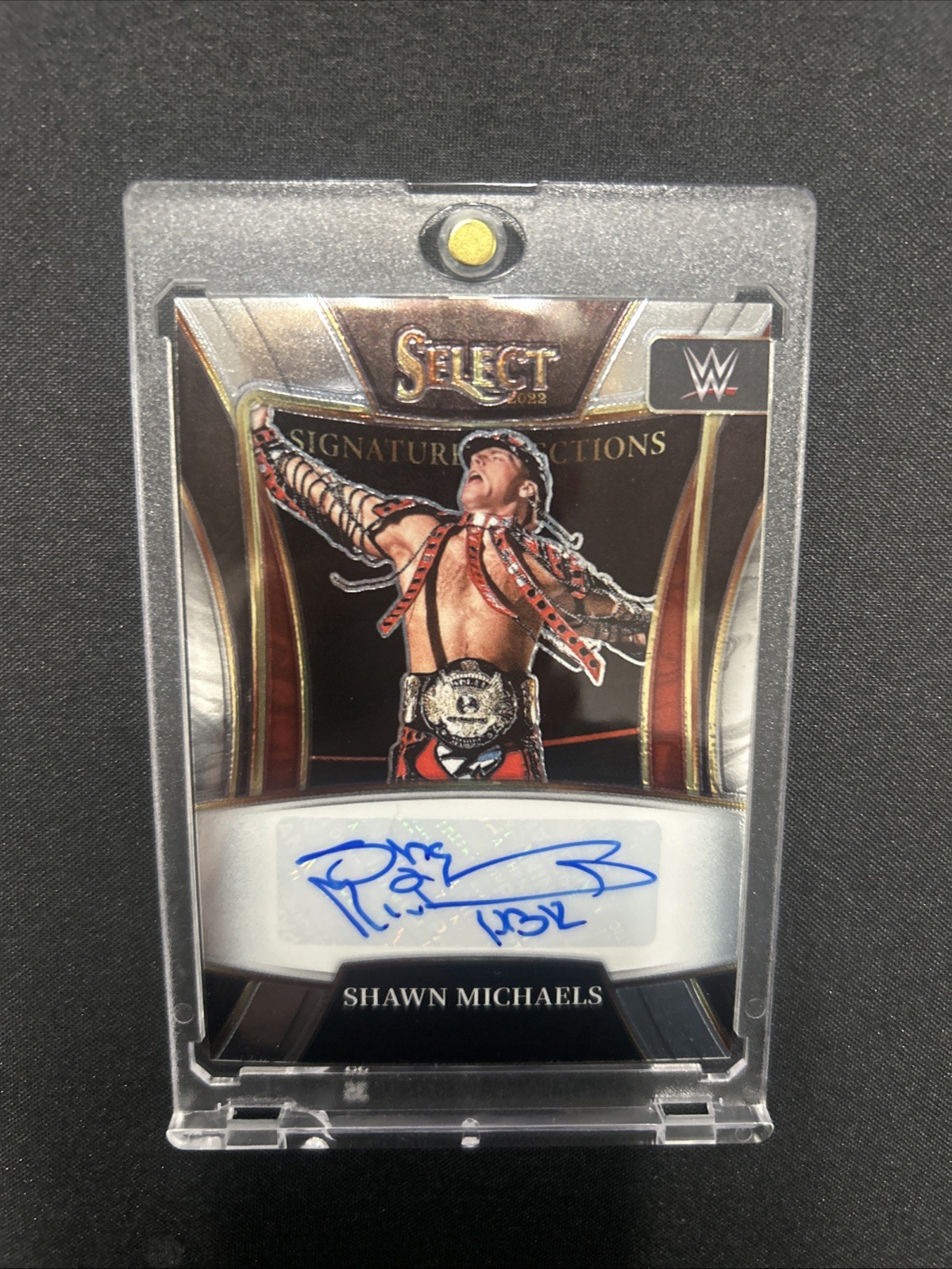 2022 Panini Select WWE Shawn Michaels Auto SSP VAR