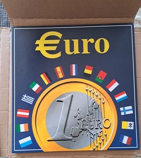 EURO Staaten auf einen Blick Sammelalbum 15 Länder OHNE Euromünzen
