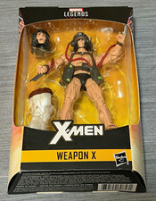 Hasbro Marvel Legends X-Men Weapon X Wolverine Figure w  Caliban BAF  Alt Head
