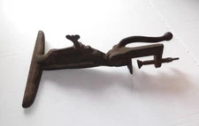 VINTAGE BENCH MOUNT SAW Sharpening VICE No. 104 Heavy Iron