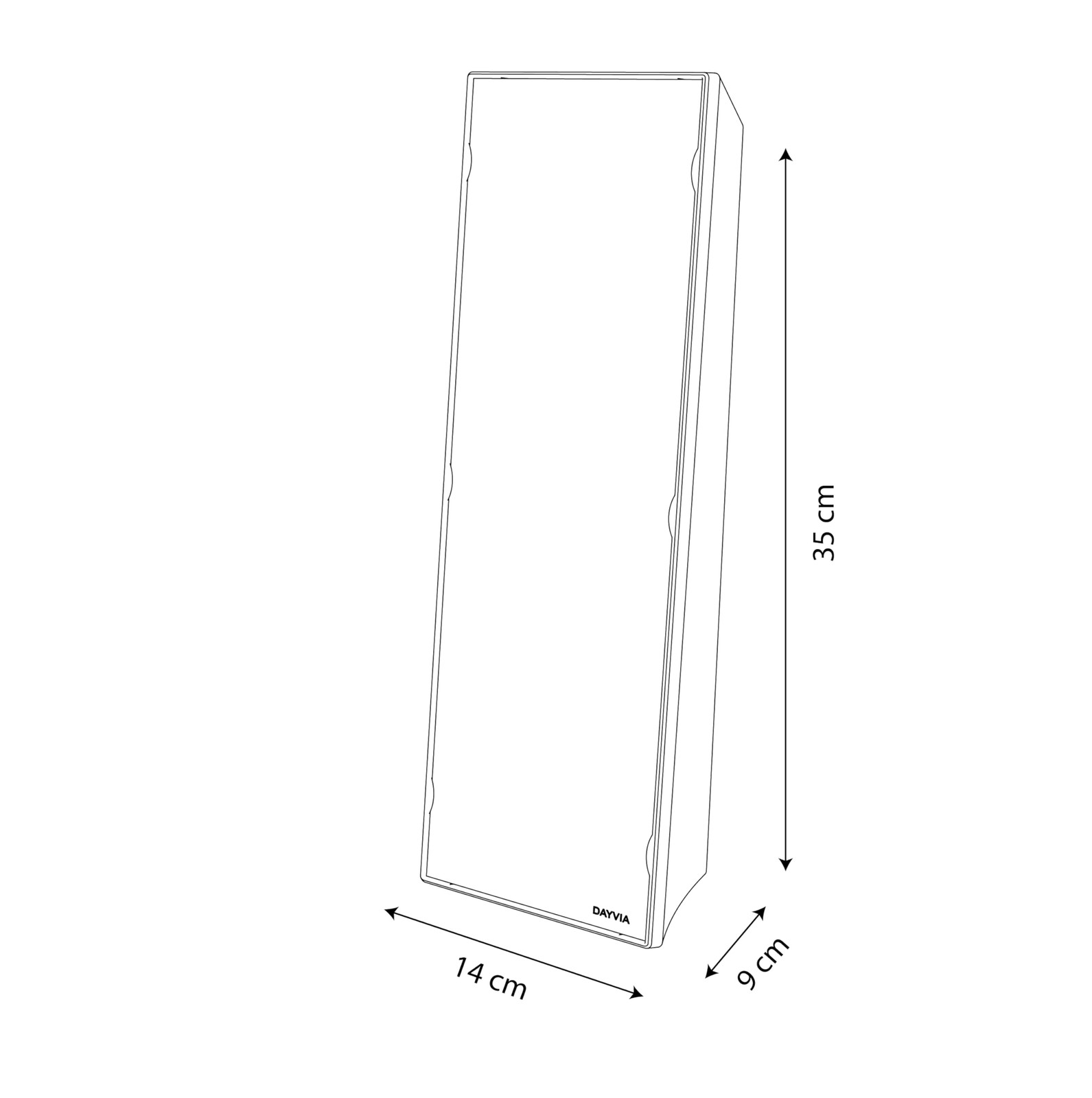 Lampe de luminothérapie LED ultra plate SlimStyle à spectre complet - 3