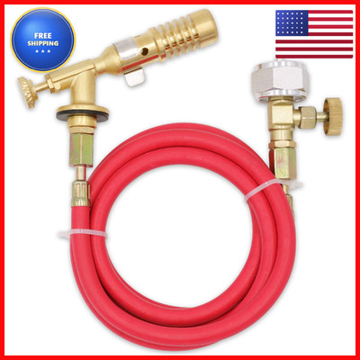 Cybring Brass Mapp Torch/Propane Torch 60Inch Hose For Soldering