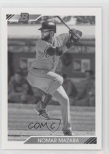 2020 Bowman Heritage Black & White Nomar Mazara #70 18pd
