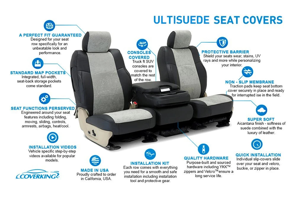 Audi R8 2012-2015 Seat cover Black