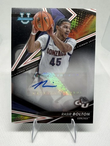 2022-23 Bowman University Best Autographs Rasir Bolton #BOA-RB (AU, RC)