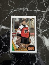 Ron Hextall 1987-88 Topps Rookie Card #169 Philadelphia Flyers (B). rookie card picture