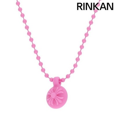 Chrome Hearts RUBBER CRS Ball Crossball Silicone Necklace Men's