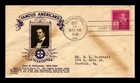 DR JIM STAMPS US COVER CYRUS H MCCORMICK FAMOUS AMERICANS FDC CROSBY PHOTO