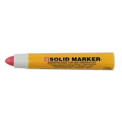 Solid slim Sakura paint marker low temp push up XSCM-T RED (1)