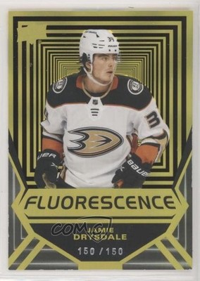 2021 Upper Deck Series 2 Fluorescence Gold 150/150 Jamie Drysdale Rookie RC b3q