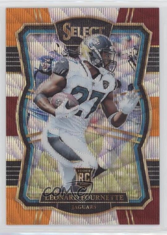 2017 Select Premier Level Tri-Color Prizm 46/149 Leonard Fournette Rookie RC 2d0