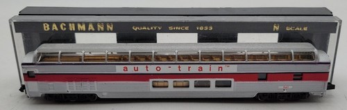 Coche de pasajeros Bachmann 5652 N Auto-Train 85' cúpula completa #541 EX/caja | Zustand: Used
