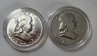 Lot Of Two Franklin Half Dollars BU