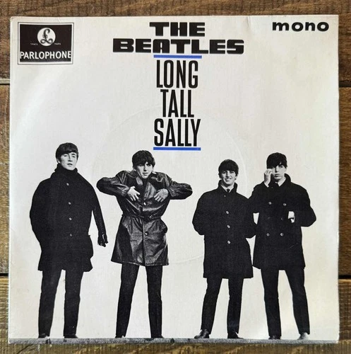 The Beatles - Long Tall Sally 7" EP 1964. Rounded Flip Back. 4 Tracks. Mono.