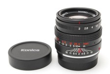 Objectif Konica M-Hexanon 50 mm f/2 pour monture Leica M - Excellent état du ...