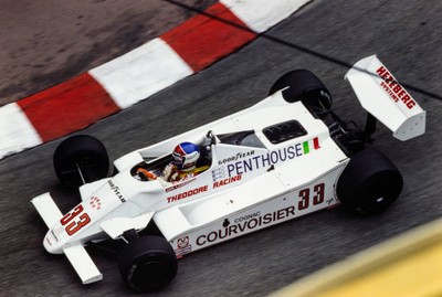 Jan Lammers Theodore TY02 Ford Monaco GP at Circuit de Monaco on S- Old Photo