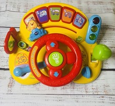 VTech Turn Learn Driver Steering Wheel Learning Toy, 9-36 Months