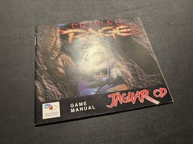 Primal Rage Atari Jaguar CD 1995 CIB Complete In Box Authentic Tested & Works!