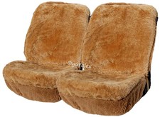2x LAMMFELL-Sitzbezug MERCEDES A- B- C- E- S- Klasse W140 W202 W203 W204 1312