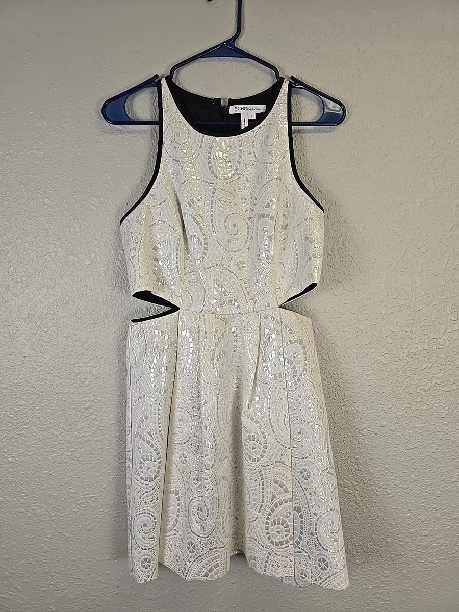 baby doll dresses Marlina Ruffle Sleeve Babydoll Mini Dress White